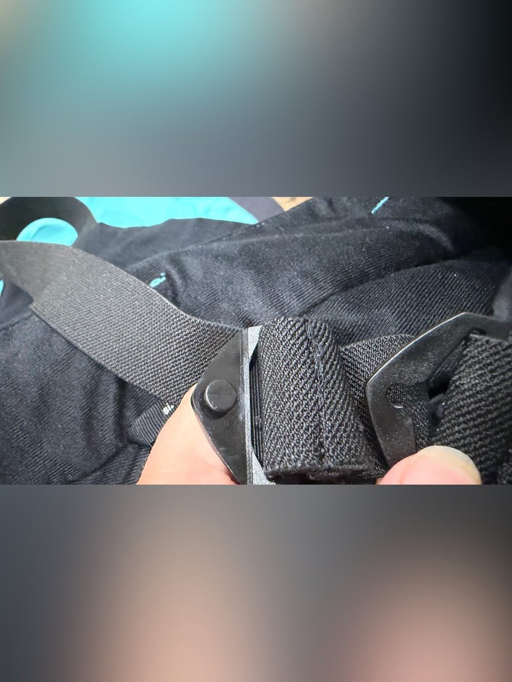 Reima Terrie Ski Snowboard Pants Girl’s Size 10 / 140, Turquoise Reimatec Winter - Picture 10 of 10